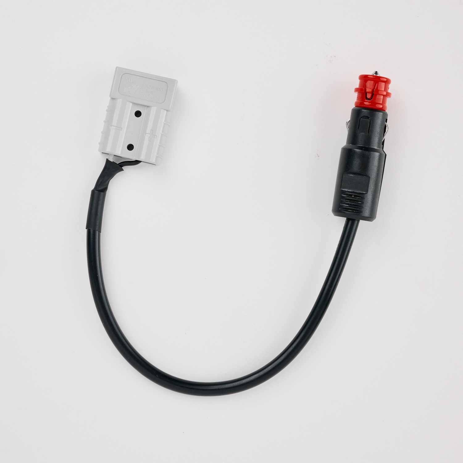 Anderson plug to 12v power socket