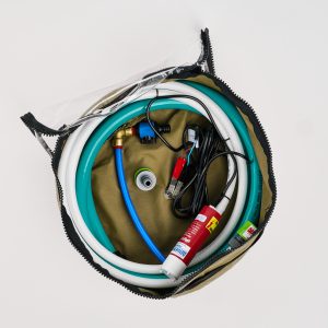 Universal 12V Water Transfer Pump Kit Bundle WITH Canvas Bag