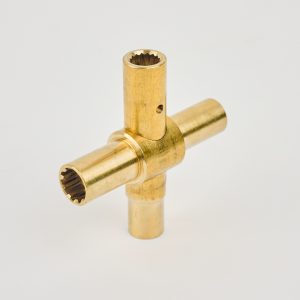 Brass anti-vandal tap tool