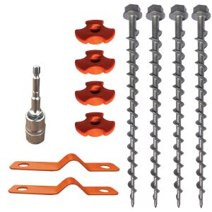 Anchor Plate Kit for Barrel Awnings - Each