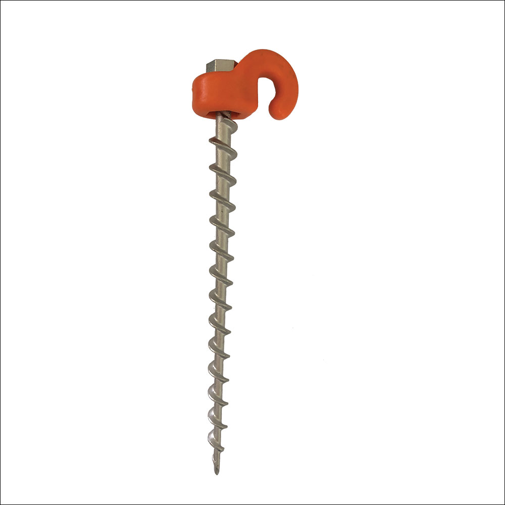 Ground Dog™ Screw In Pegs with Hook Collars - Image 2