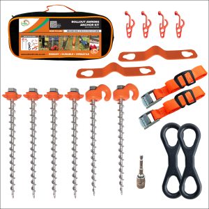 Rollout Awning Anchor Kit - Each